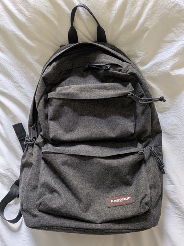 Eastpak black denim padded - eastpak,