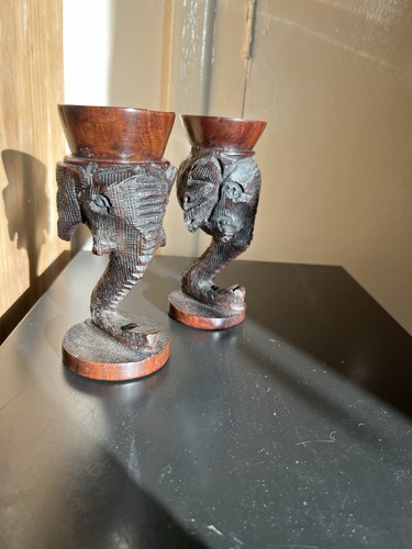Vintage african hand carved - hand,