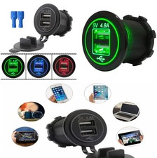 Waterproof USB Charger Socket