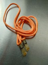 Original Oakley Razor Blades / Blades Orange Tether Leash Strap - VG Vintage Con