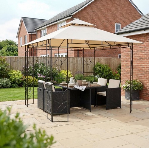 Arosa steel gazebo - arosa,