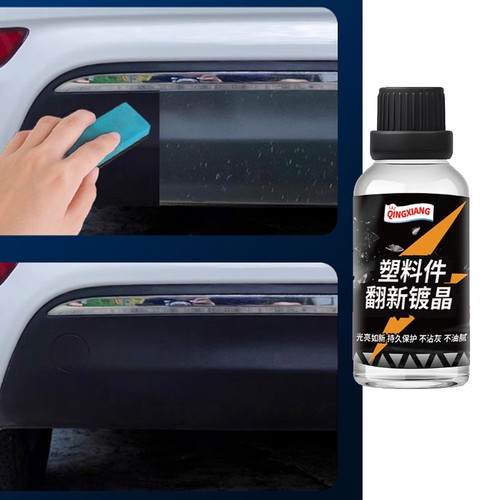 Car plastic restorer - car, back