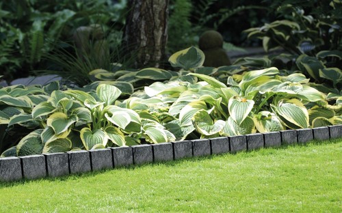 Garden lawn edging granite - garden,