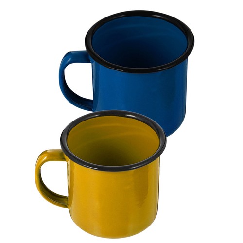 Set vintage style enamel - of,
