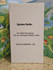 Sylvanian Families  30 CM CHOCOLATE RABBIT SISTER FOR DISPLAY 