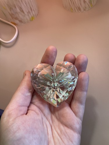 Swarovski brilliant heart