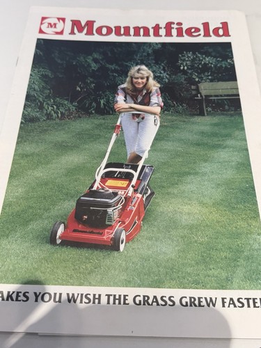 Mountfield lawn mower - mountfield, brochure