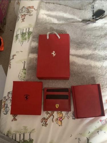 Ferarri credit card case - ferarri,
