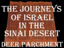 BIBLE VELLUM MANUSCRIPT SCROLL