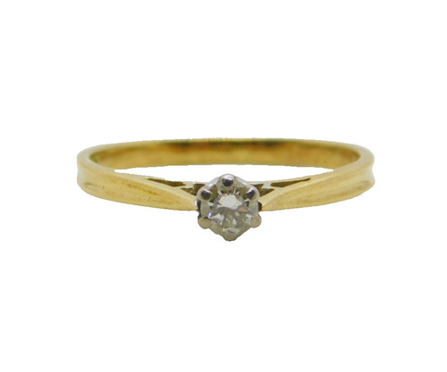 18ct yellow gold - gold, &