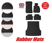 Tailored Car Rubber & Boot Mats fits BMW 3 series E90 2005-12 Saloon Edging 5pcs