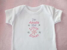 I'm the Little brother / sister bodysuit / vest / can be personalised