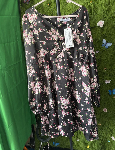 Gini london black floral - london,