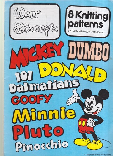 Walt disney intarsia - disney's,