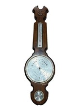 Vintage Barometer Thermometer