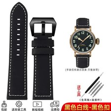 23mm Strap Leather Watch Band For Zenith Pilot + Tools