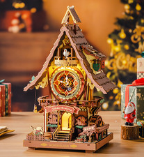 ROKR Cuckoo Clock 3D Wooden