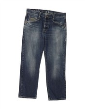 G-STAR Mens Straight Jeans W38 L30 Blue Cotton ZT05
