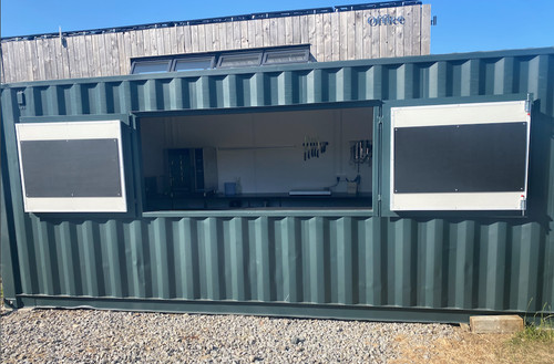 20ft converted shipping - 20ft,