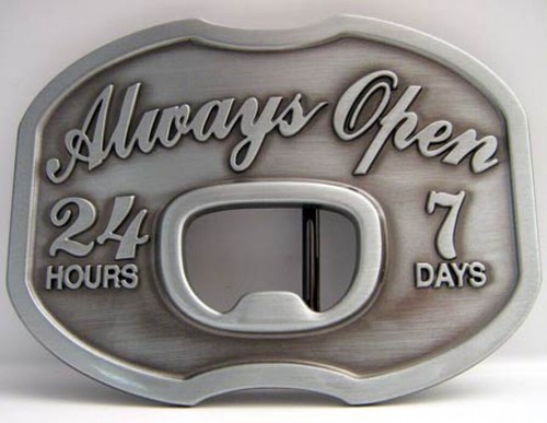 Buckle with bottle opener - buckle,