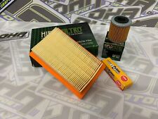 Oil Filter, Air Filter & Spark