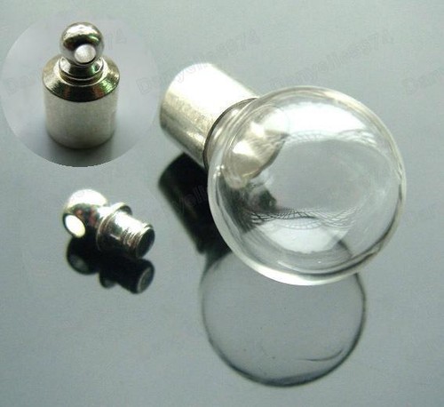 10pcs globe glass vials - 10pcs,