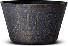 Large Round Barrel Planter Tub