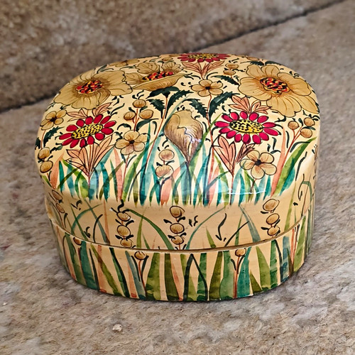 Hand painted floral - hand,