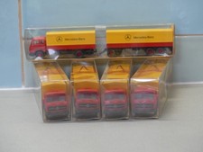 Wiking 1:87 HO 456 Mercedes Benz 1632 Drawbar Truck MERCEDES-BENZ Rake Of Five