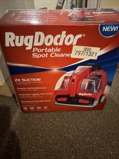 Rug Doctor 93306 Portable Spot Cylinder Carpet Cleaner 1.9L - Red/Black
