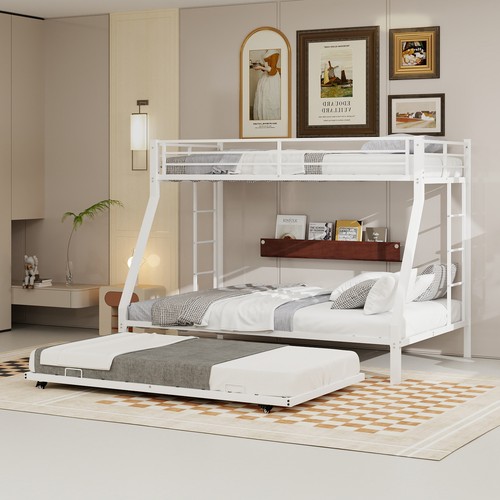 Triple bunk bed twin over - twin-xl,