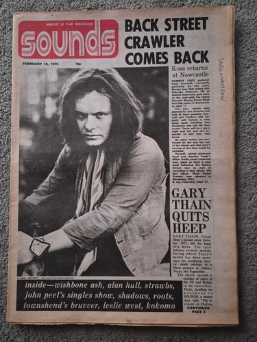 Sounds newspaper 1975 - newspaper, 15.02.1975