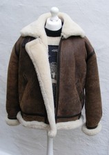 Vtg mens sheepskin shearling