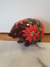 Floral Parade Hedgehog By Tina Wagstaff H10cm X W18cm
