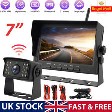 7" Monitor Reversing Backup HD