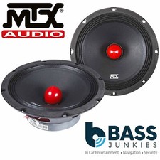 MTX RTX658 600 Watts a Pair 6.5" 17cm 4 ohm Single Voice Coil Midbass Bullet Sub