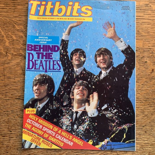 Magazine titbits behind the - -,