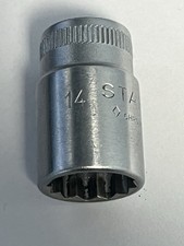 Stahlwille 14mm Short Series 3/8” Drive 12 Point Socket