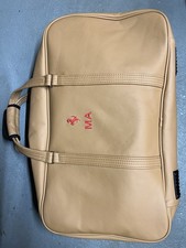 Ferrari 458 Pair Of Tailor Made Fitted Leather Luggage - Excellent Condition