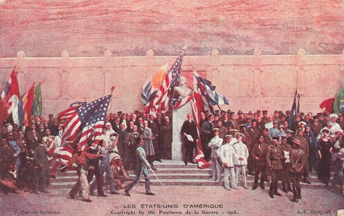 1918 wwi allied - allied, flags