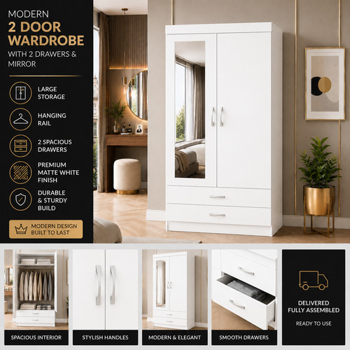 Modern double door - double,