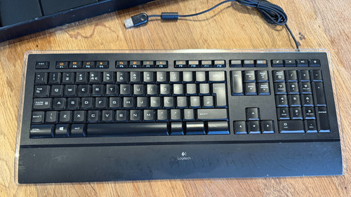 Logitech k740 wired backlit - logitech,