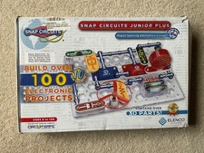 Elenco Snap Circuits Junior Plus SC-110 Electronic Project - Complete & VGC