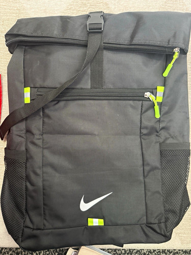 Nike black roll top daypack - nike,
