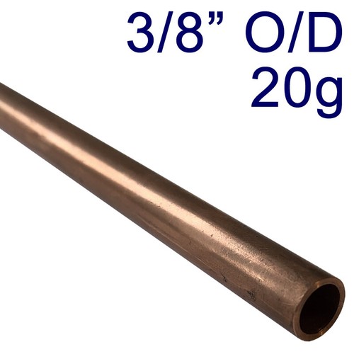 Copper tube pipe 12 - copper, 12"