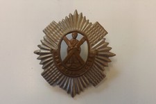 WW1 THE ROYAL SCOTS REGIMENT MILITARY CAP BADGE 6CMS BY 5.5CMS (333)