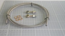 GOODRIDGE BRAKE LINE HOSE BANJO PARTS MOTORCYCLE 1.5mtr 5092 straight  both ends