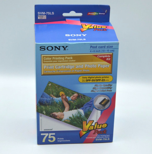 Sony print cartridge and - print,