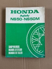 GENUINE HONDA FACTORY WORKSHOP REPAIR SERVICE MANUAL NS50 NS50M MELODY 1981
