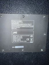 JVC MX-D528B Bluetooth Megasound Party Speaker - Black